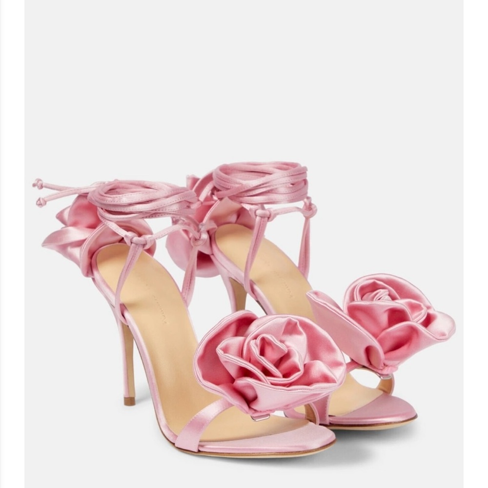 RARE Magda Butrym Rose Heels